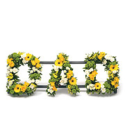 Loose, Mixed Flower Letter Tributes